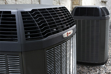 Outside air conditioning units